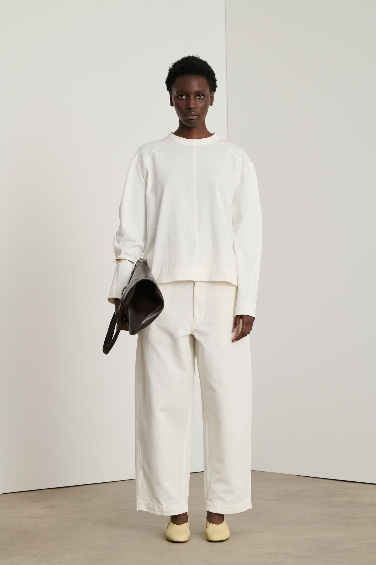 Slingbacks Emmett - Crème - Cuir - Femme