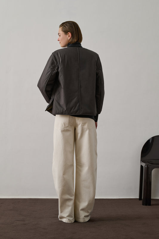 Blouson Goji - Gris Foncé - Coton - Femme