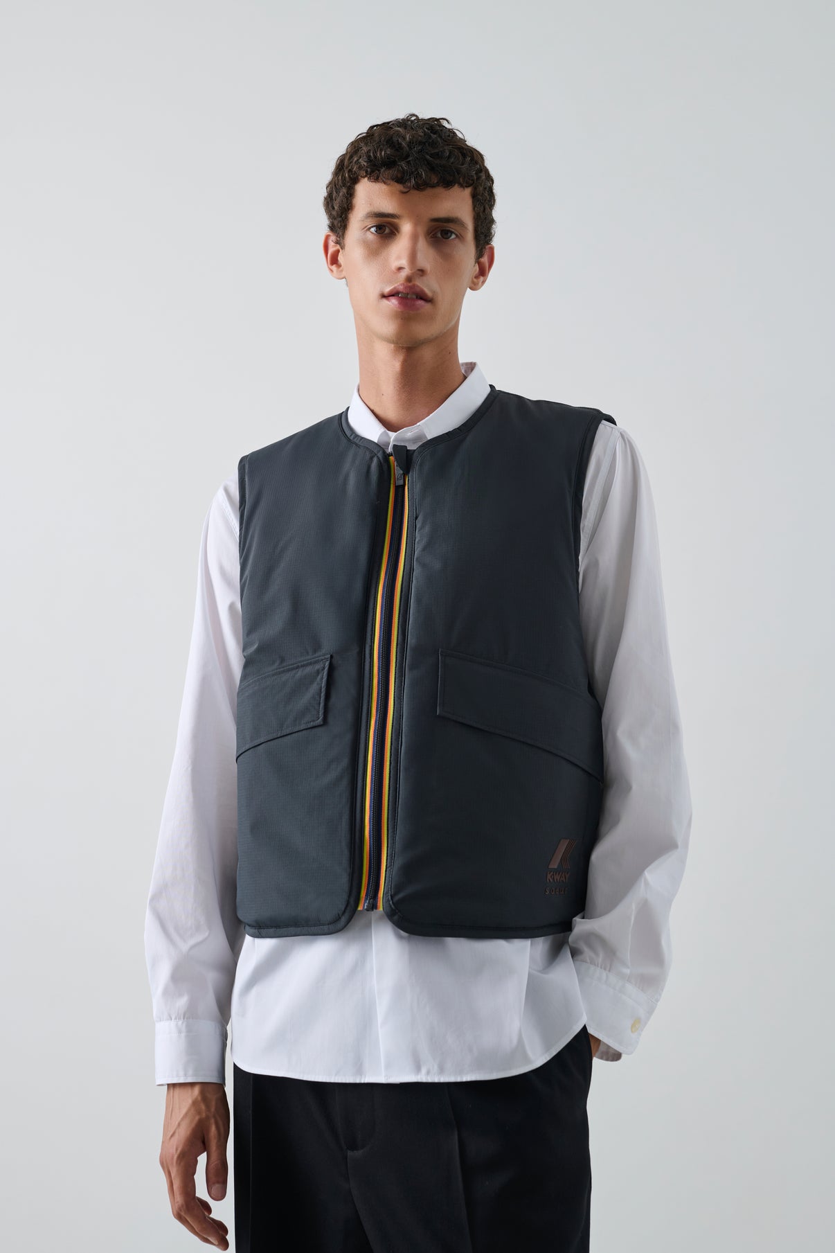 Blouson Wes - Anthracite/Chocolat - Femme vue 2