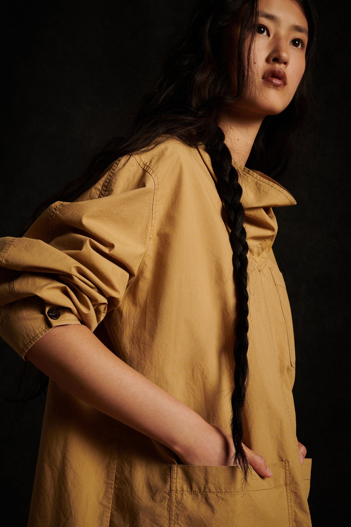 ULSAN BEIGE DRESS vue 8