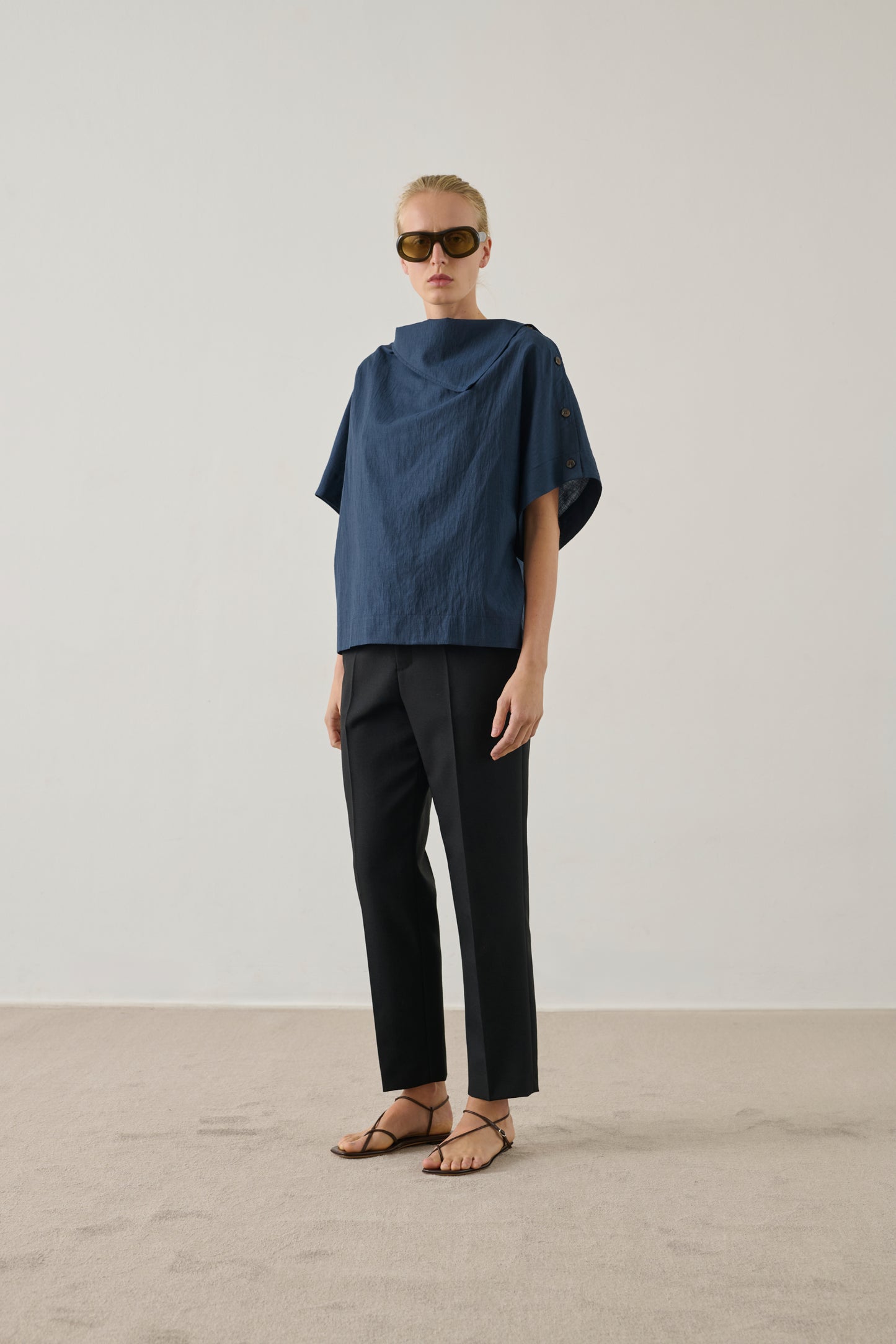 Pantalon Gabriel - Noir - Laine - Femme