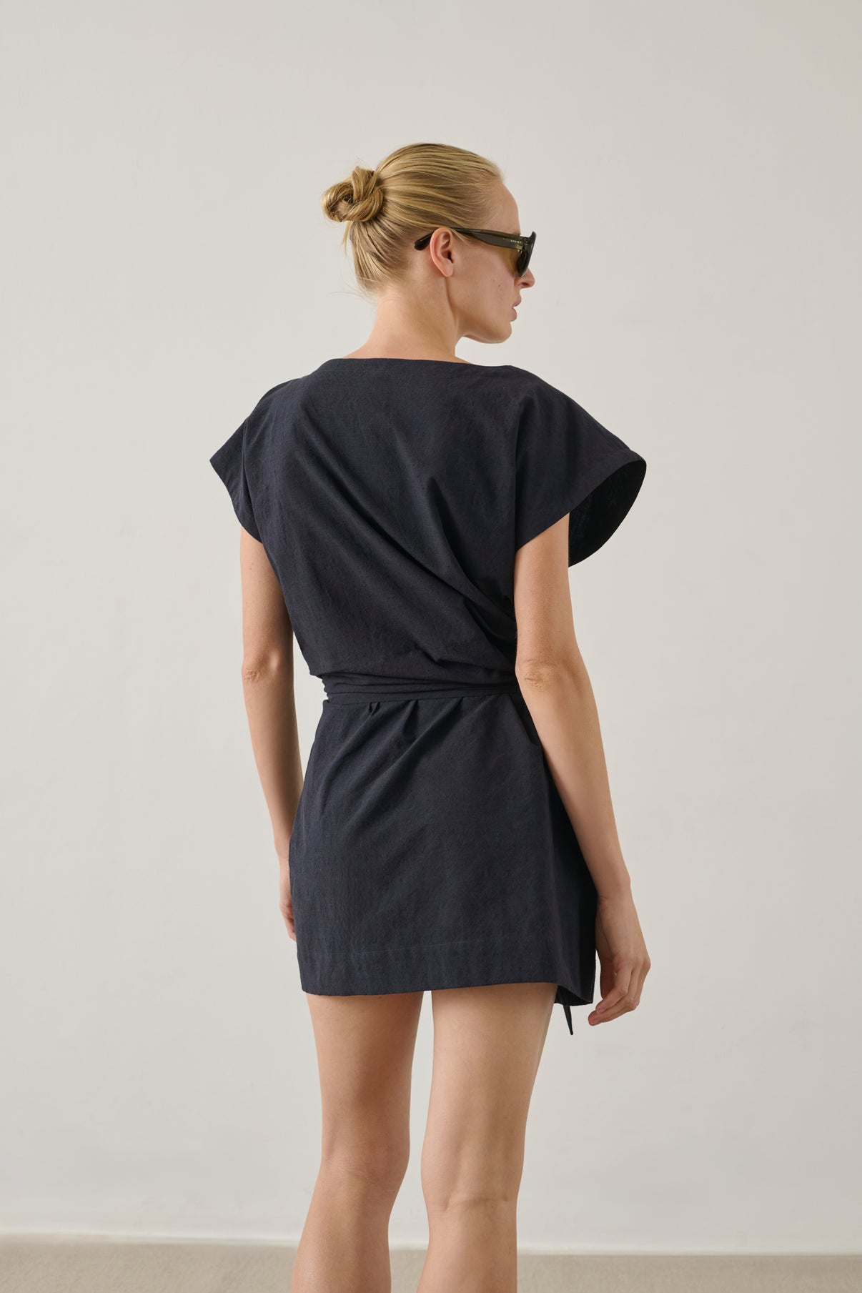 Robe Hallie - Bleu Nuit - Femme vue 3